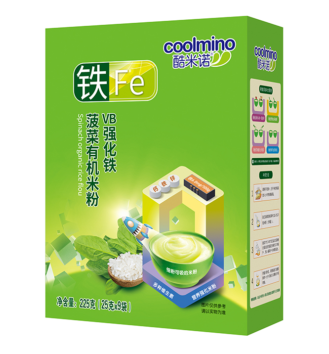 225克強化鐵有機米粉