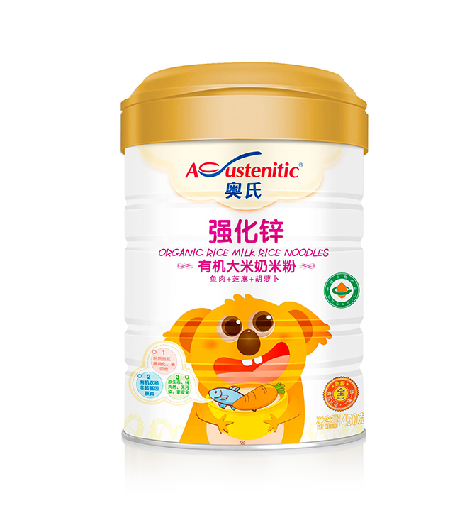 450克強(qiáng)化鋅有機(jī)米粉